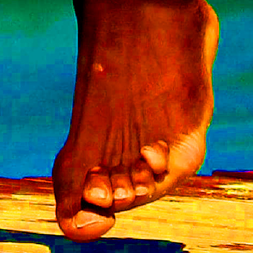 lebron feet